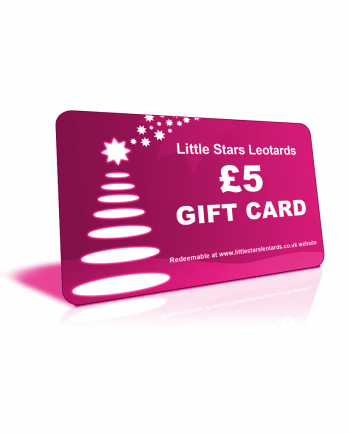 gymnastics gift card £5.00