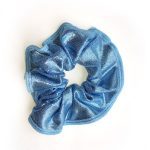 baby blue pastel gymnastics scrunchie