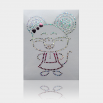 cute gym shorts motif mouse