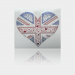 cute gymnastics shorts motif union jack