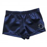 gymnastics shorts personalised diamantes navy
