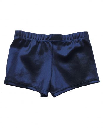 gymnastics shorts personalised diamantes navy