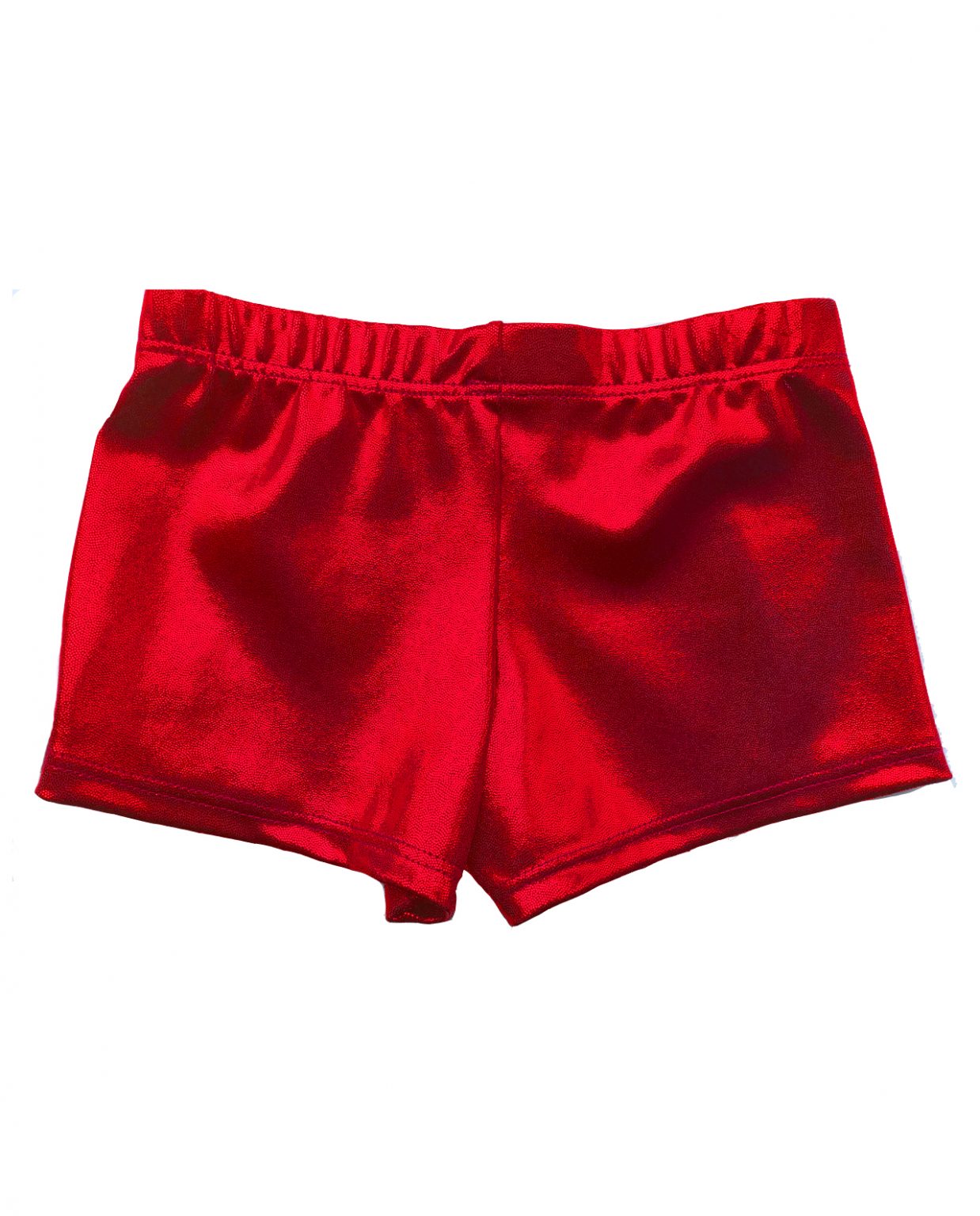 gymnastics shorts personalised diamantes red