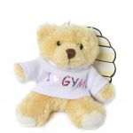 Gymnastics Teddy Keyring