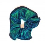gymnastics scrunchie green blue grape mystique