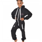 new gymnastics personalised black onesie