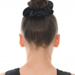 gymnastics scrunchie black