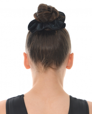 gymnastics scrunchie black