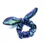 grape green gymnastics scrunchie bow