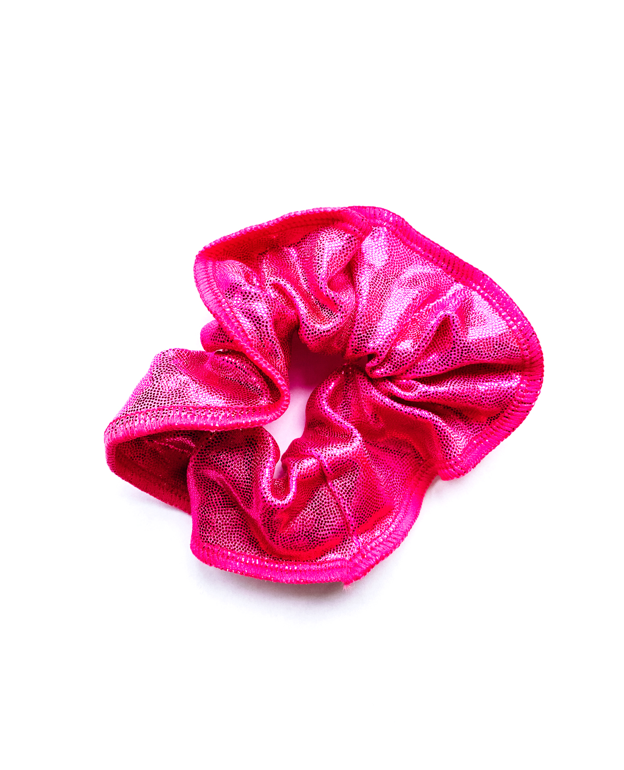 purple lilac gymnastics scrunchie pink