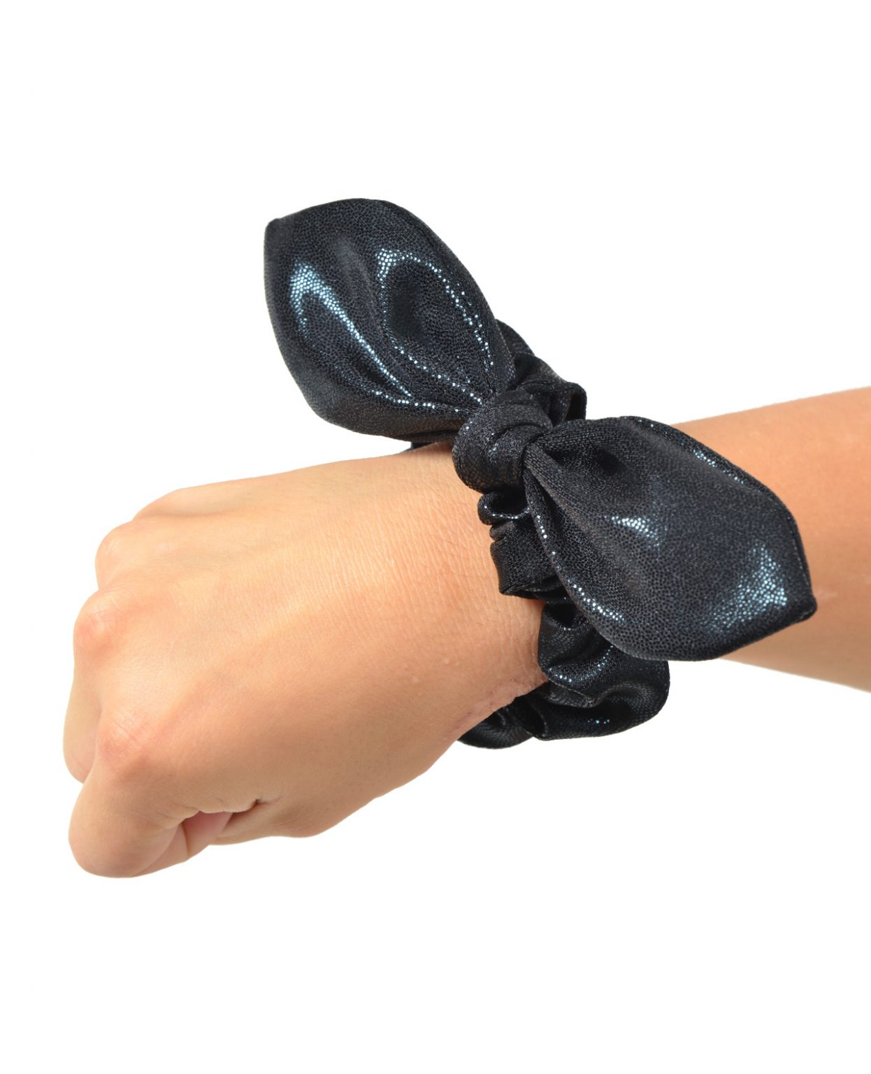 black gymnastics bow