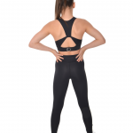 black gymnastics leggings