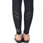 black gymnastics leggings