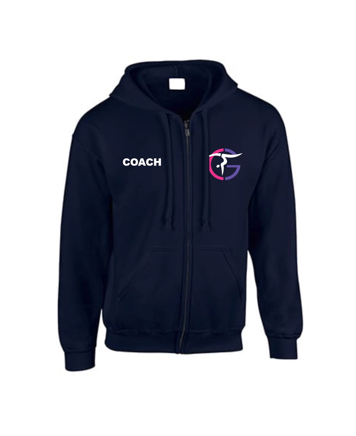 CGC - Coaches Navy Zip Up Hoodie