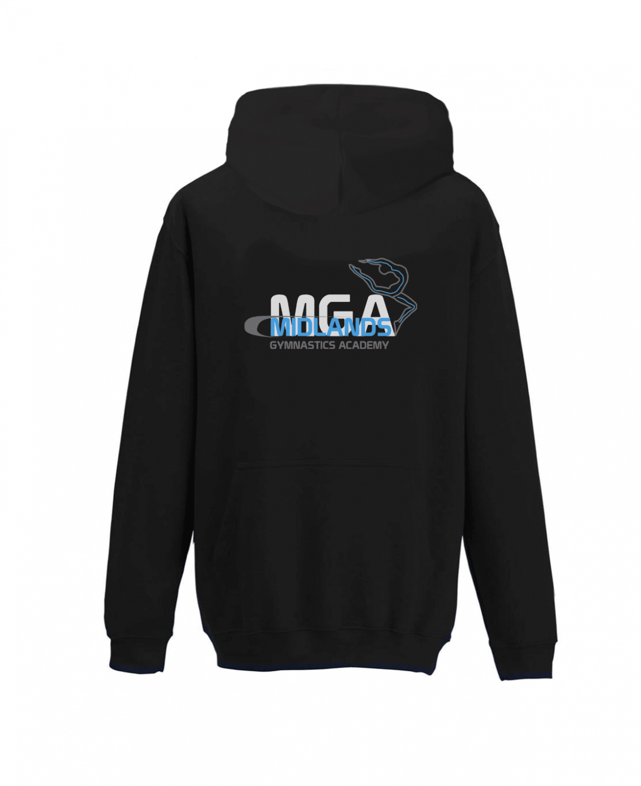 MGA Pullover Hoodie (Azure Blue, Black or Navy)