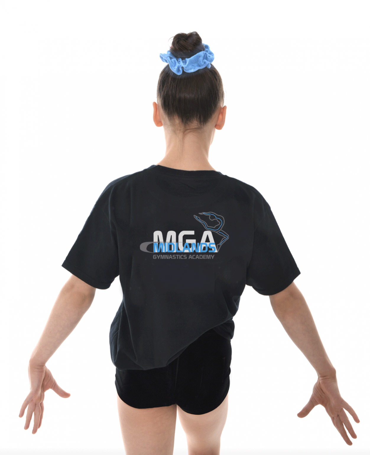 MGA Cotton Tshirt (Azure blue, Black or Navy)