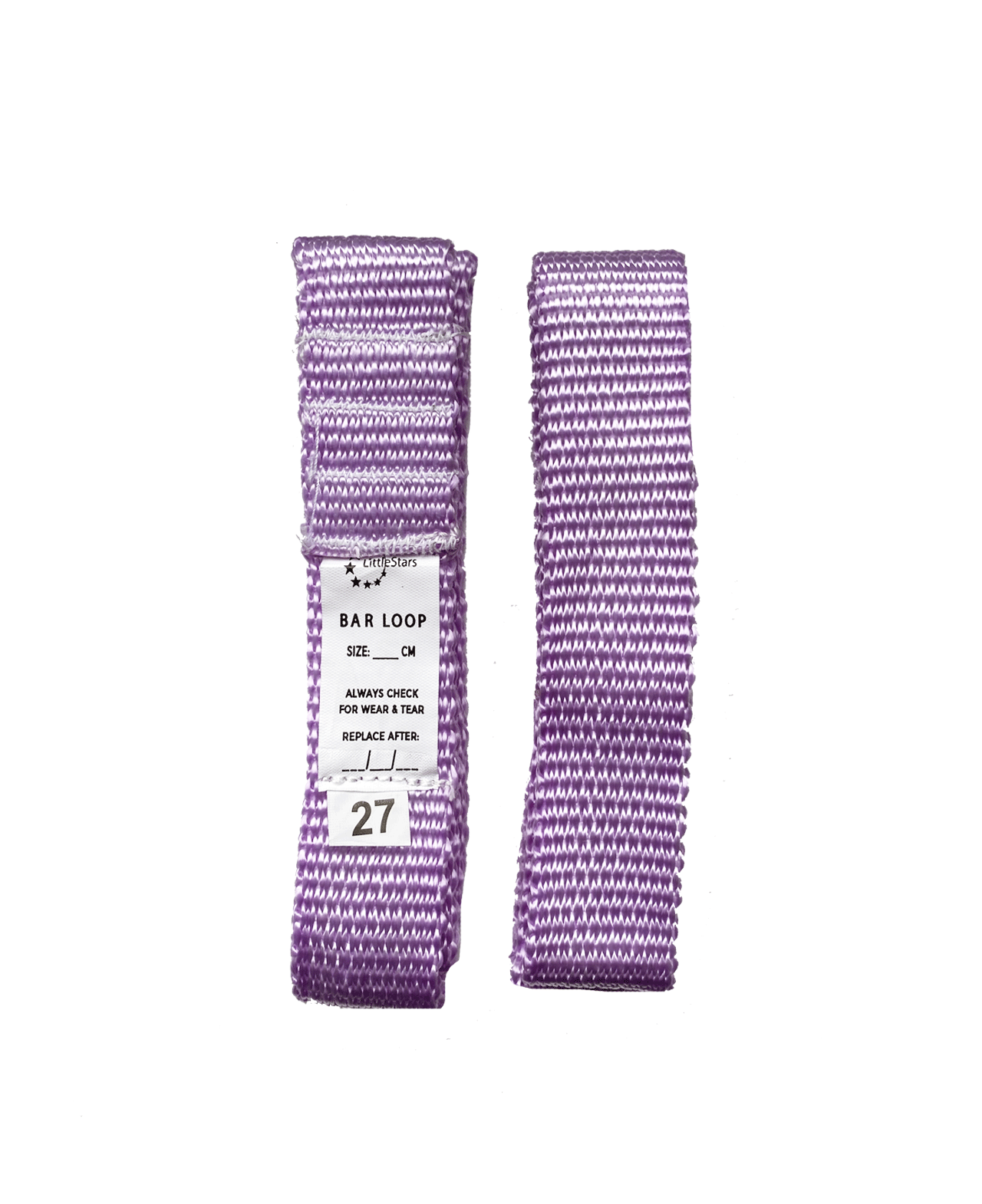 Gymnastics Bar Loops lilac purple