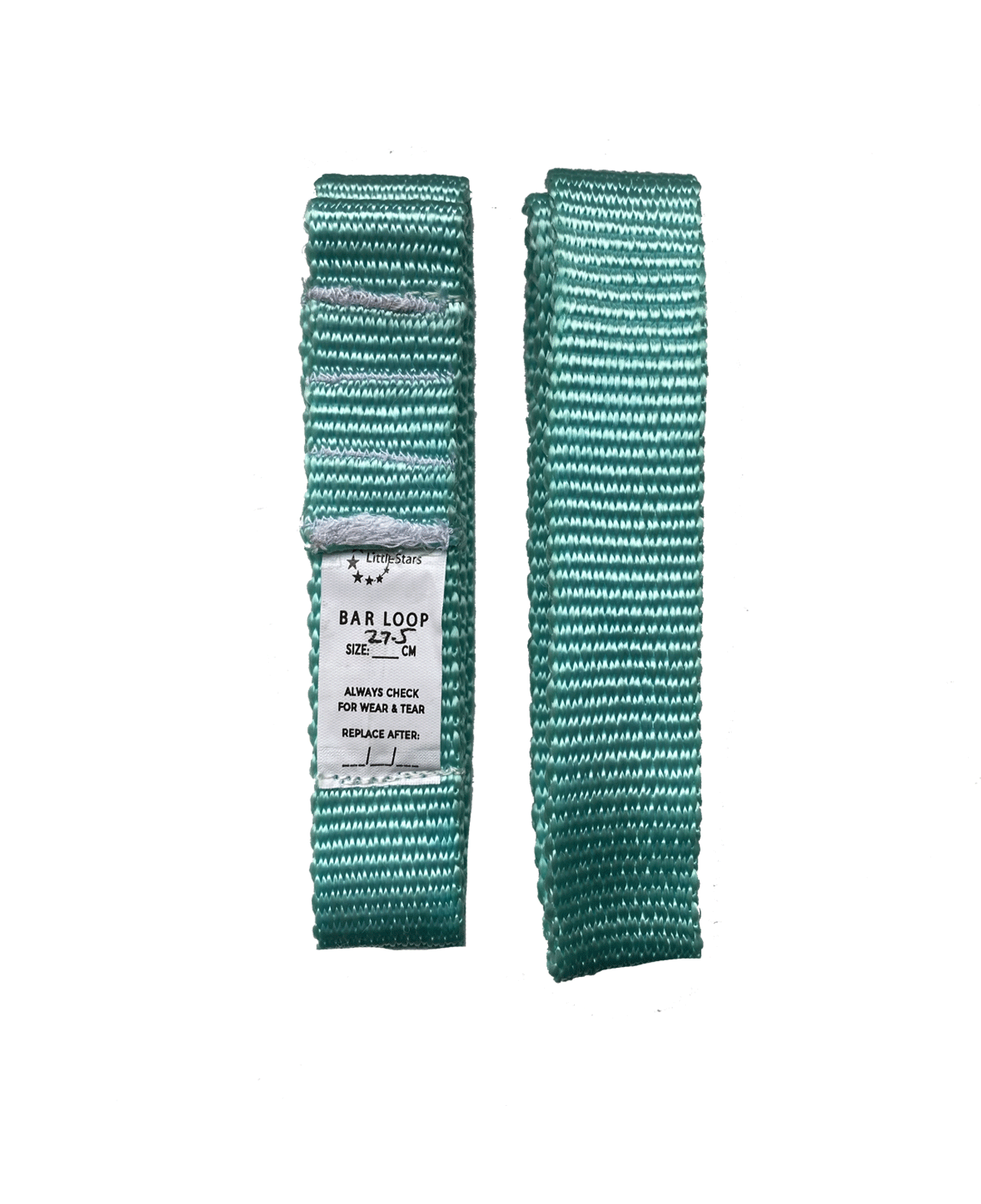 Gymnastics Bar Loops for shiny bar practice mint