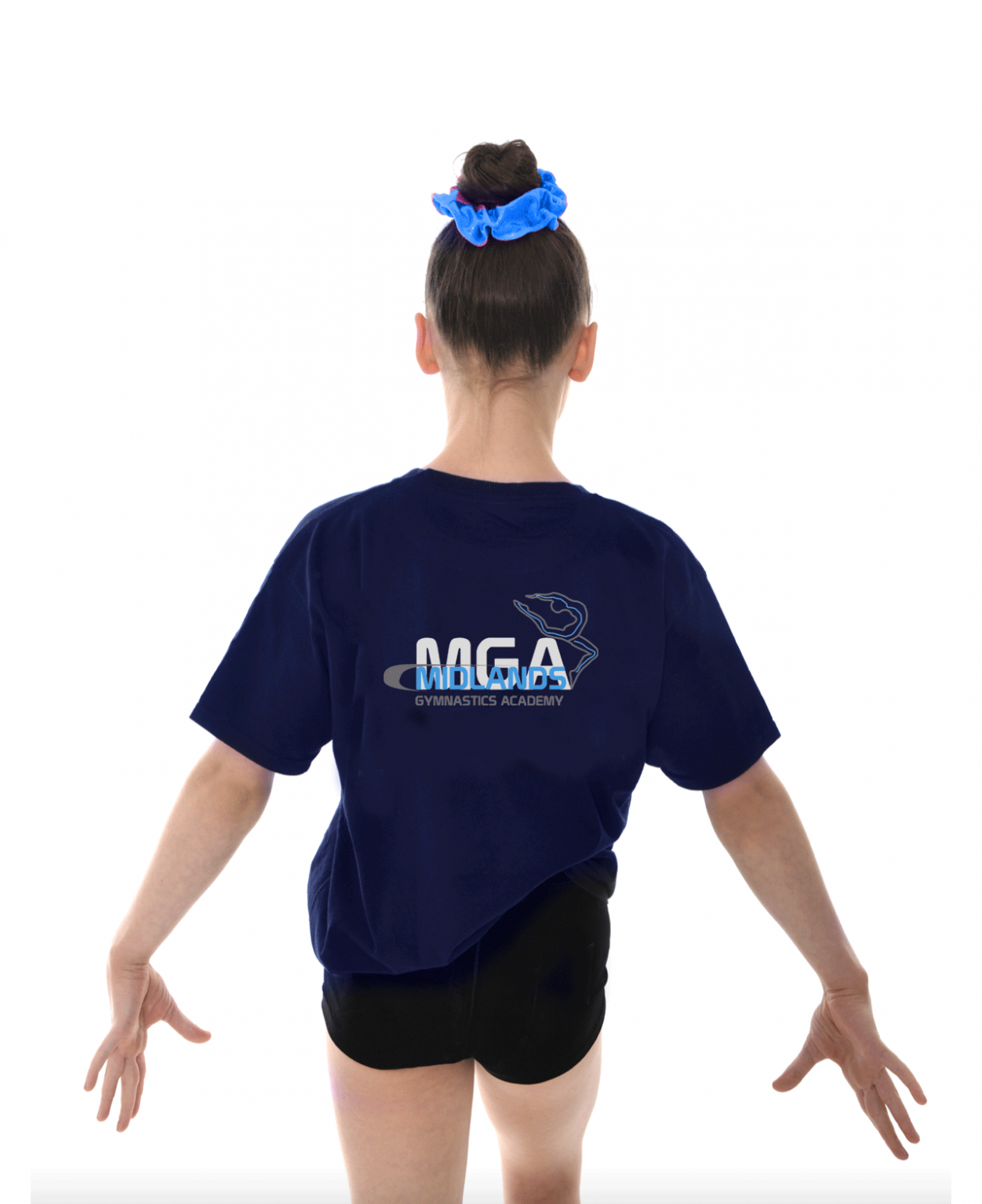 MGA Cotton Tshirt (Azure blue, Black or Navy)