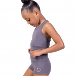 everyday gymnastics sports lycra shorts cropped top