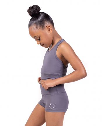 everyday gymnastics sports lycra shorts cropped top