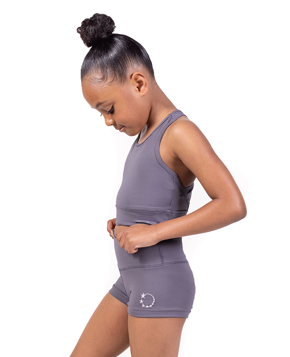 everyday gymnastics sports lycra shorts cropped top