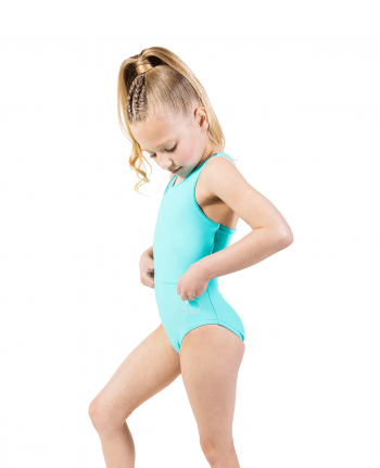 Neon Mint Soft Lycra Leotard