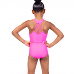 Neon Pink Soft Lycra Leotard