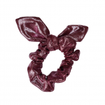 Scrunchie bow Mystique burgundy baby pink