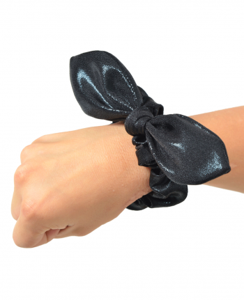 black gymnastics bow