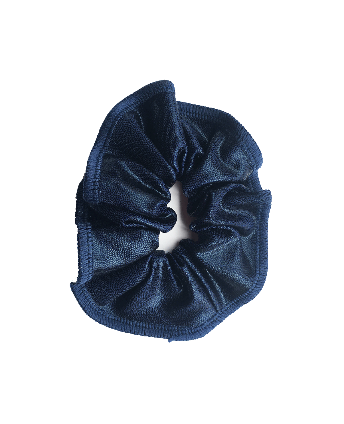 navy gymnastics scrunchie mystique