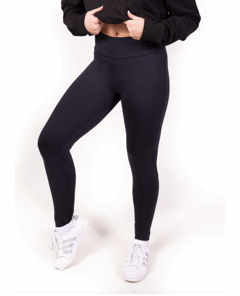 gymnastics black legging sports lycra with mesh detail