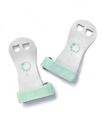 premium artistic gymnastics palm grip guards bars mint velco