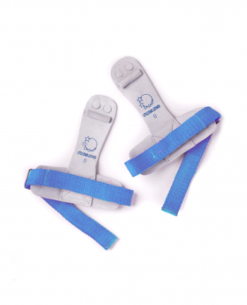 Gymnastics Dowel Handguards velcro fastening blue