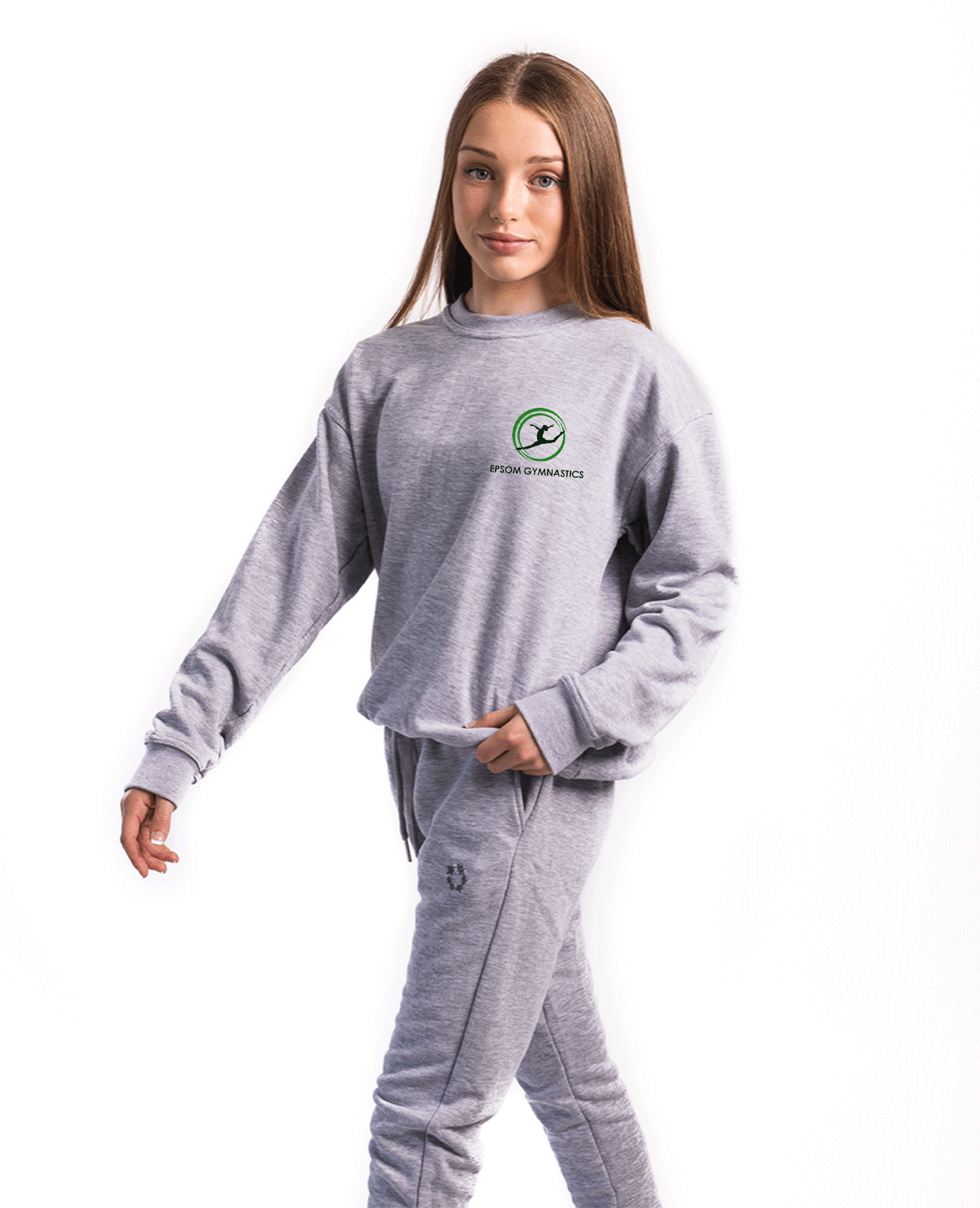 Epsom GC Crewneck Grey Marl