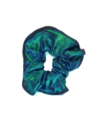 kelly green scrunchie