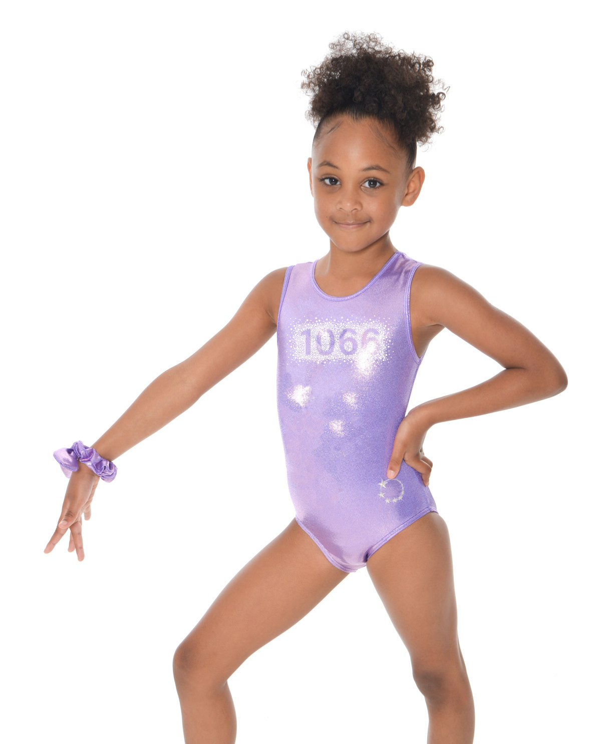 1066 Gym Mystique Leotard Purple