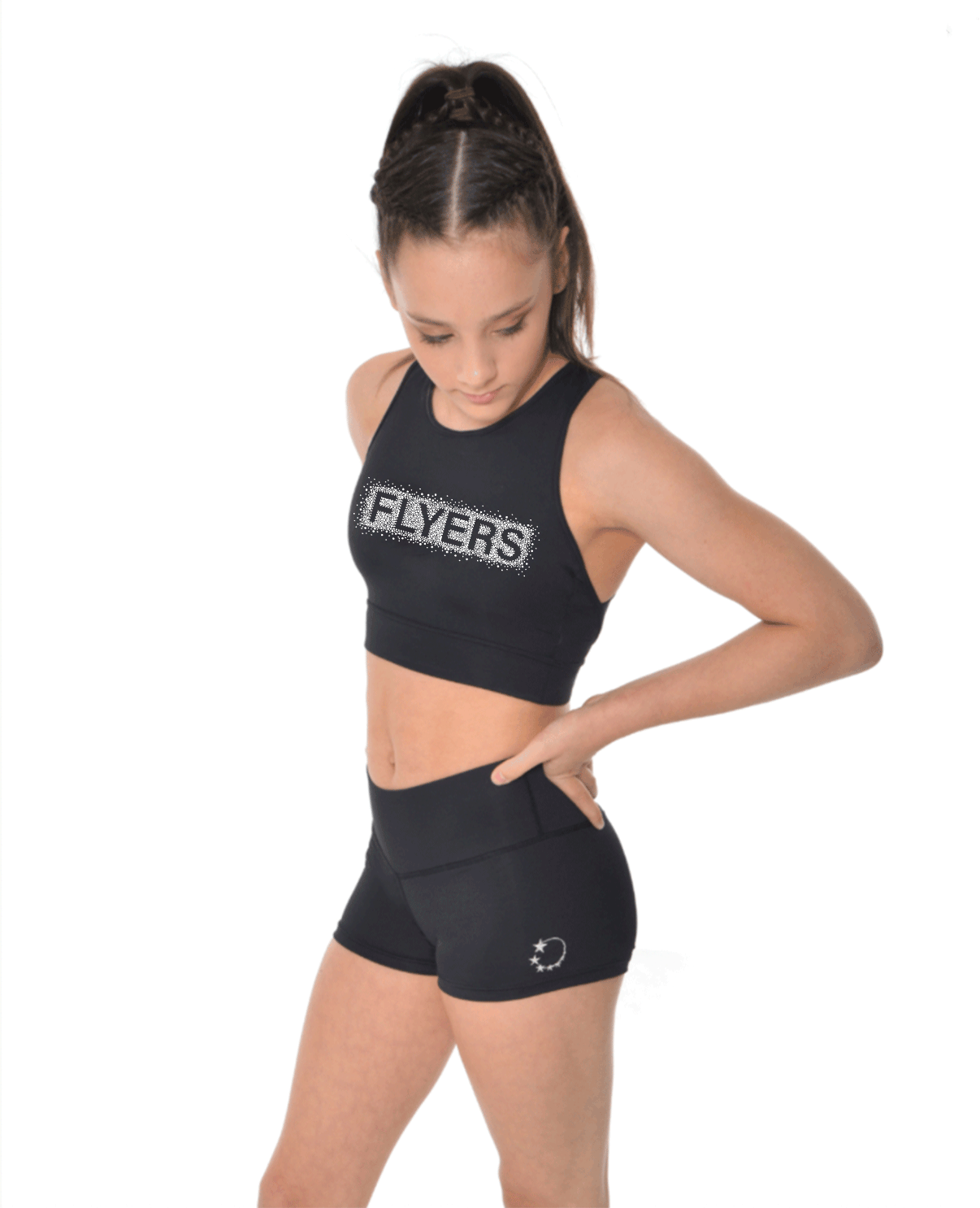 Flyers Love me Knot Top - Black
