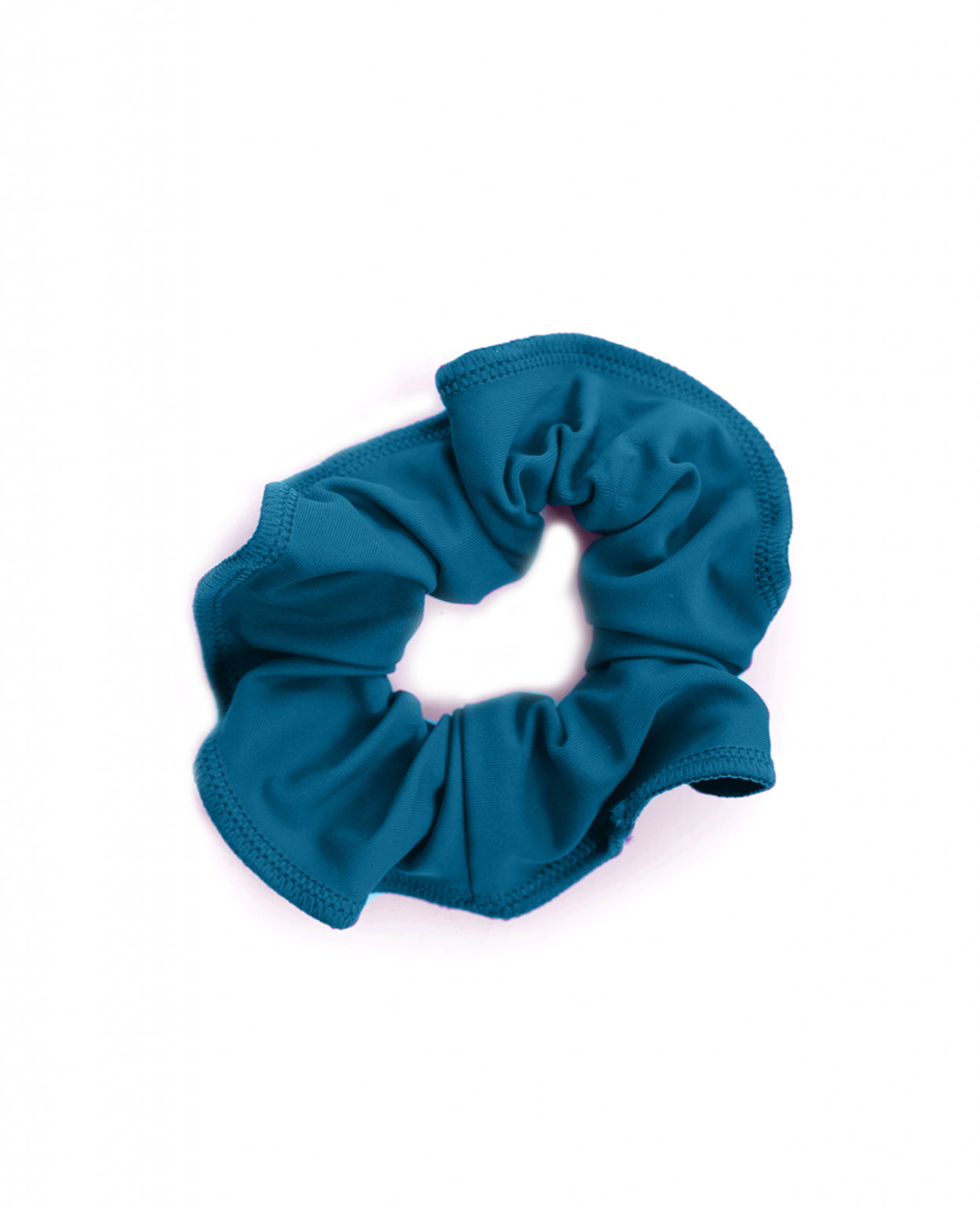 matt emerald gym scrunchie lycra