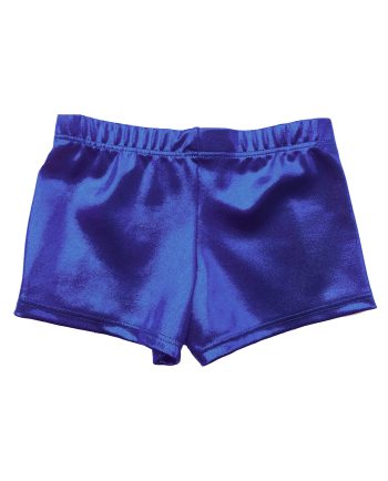 gymnastics training shorts grape blue