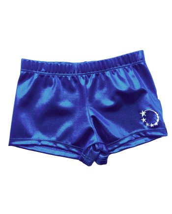 gymnastics training shorts grape blue