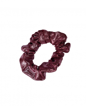 scrunchie mystique burgundy baby pink