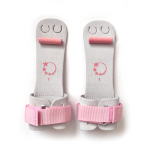 premium artistic gymnastics hand guards bars pink velcro