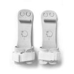 premium artistic gymnastics hand guards bars white velcro
