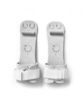 premium artistic gymnastics hand guards bars white velcro