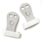 premium artistic gymnastics palm grip guards bars white velco