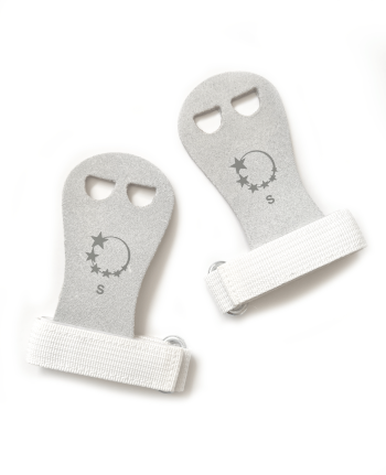 premium artistic gymnastics palm grip guards bars white velco