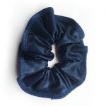 navy gymnastics scrunchie mystique