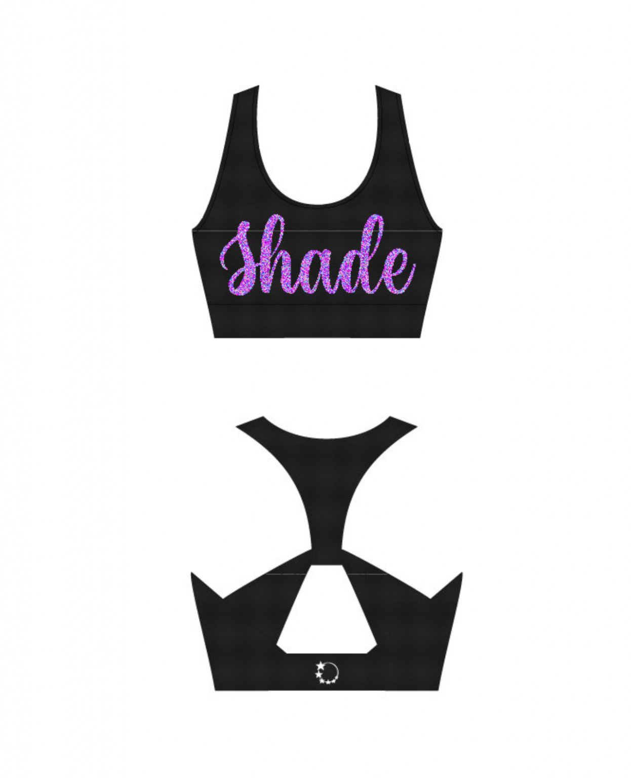 Flyers Team Nightshade Love me Knot Top - Black (PRE-ORDER)