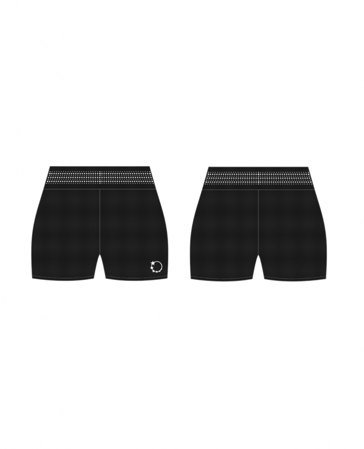 Flyers Team Black Widow Shorts Black (PRE-ORDER)